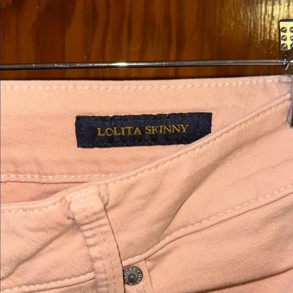 Lucky Brand Women's Lolita Skinny Jeans in Mauve Pink - Picture 3 of 10